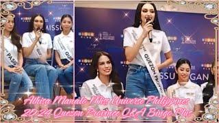 Athisa Manalo Miss Universe Philippines 2024 Quezon Province Q&A Bingo Plus