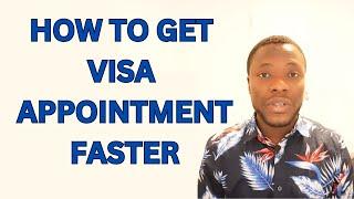 Trick to get VISA Appointment faster - Germany visa appointment FRV