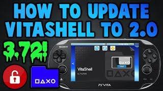 PS Vita Updating VitaShell To Version 2.0 3.72 Update