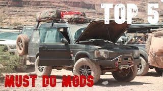 TOP 5 MODS YOU MUST DO ON YOUR LANDROVER DISCOVERY 2