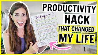 LIFE CHANGING PRODUCTIVITY SECRET TO GET MORE DONE  Scheduling Hacks For Moms  How to Time Block