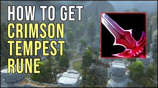 Crimson Tempest Rune Guide for Rogues in SoD Phase 4