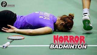 Nyaris Meregang Nyawa.. Insiden Horor Badminton ini Bakal Bikin Kalian Ngelus Dada
