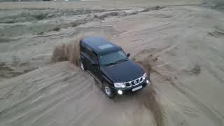 Nissan Patrol Y61 4.8 on the sand