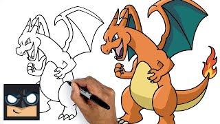 How To Draw Pokemon  Charizard  Step by Step Drawing Tutorial for Beginners