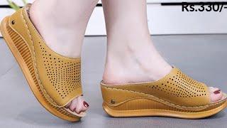 BELLY BABES GENUINE LEATHER TOP DIFFERENT FOOTWEAR DESIGN LADIES SANDAL DESIGN BEST SHOES 2021