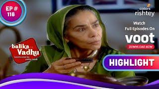 Mobile देख कर चौंकीं Kalyani Devi  Balika Vadhu  बालिका वधू  Highlight  Ep. 118