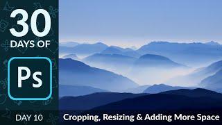 How to Crop & Resize Images in Photoshop  Day 10