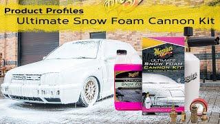 Meguiars Ultimate Snow Foam Cannon Kit  Product Profiles