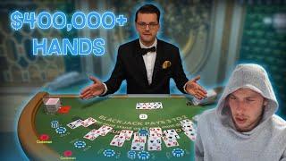 I put $50000 on every seat at a Blackjack Table...