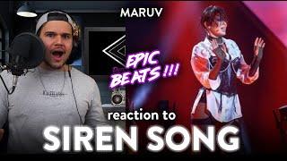 MARUV Reaction Siren Song LIVE EUROVISION EPIC  Dereck Reacts