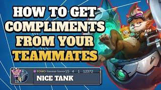 Rare Case Where Teammates Compliment The Tank  Mobile Legends