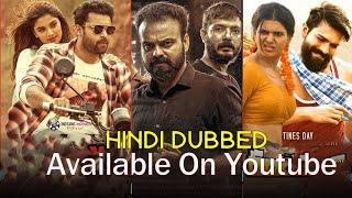 Top 6 New Big South Hindi Dubbed Movies Available Now On YouTube  Ghani 2022 Rangasthalam 2022