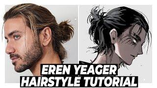 EREN YEAGER Hairstyle TUTORIAL  Alex Costa