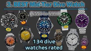 3. BEST Mid-Tier Dive Watch? 134 Dive Watches Rated – Top Ten