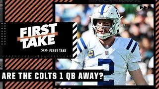 The Colts are a quarterback away from being a contender - Ryan Clark  First Take