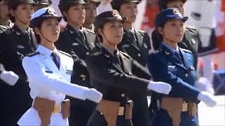 Melhor desfile militar feminino da china