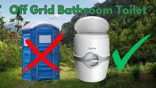 Off Grid Bathroom Electric Thetford Porta Potti 565E Curve