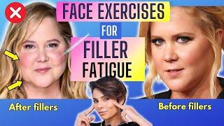 Face Exercises for Lower Face to Stop FILLER FATIGUE thats Weighing Your Face Down