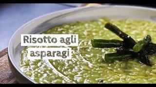 How to make asparagus risotto Davide De Vita ENG SUB