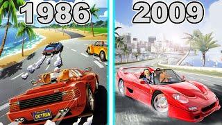 OutRun Game Evolution 1986 - 2009