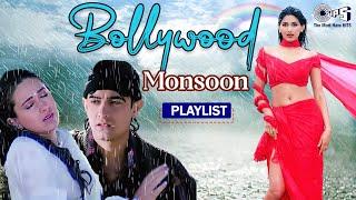 Bollywood Monsoon Playlist  90s Monsoon Love Hits  Baarish 90s Songs  Barsaat Songs Jukebox