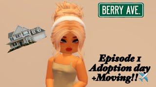 Adoption Day+Moving day NEW HOUSE   Berry avenue rp ep 1