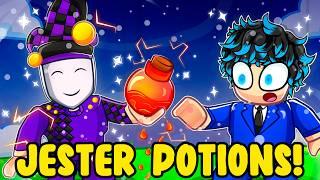 Getting NEW POTIONS from RARE JESTER Merchant on Roblox Sols RNG