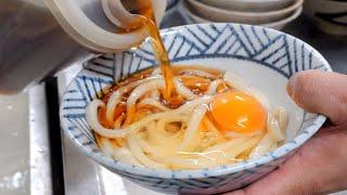 A super fun experience Udon restaurant where customers boil their own noodles