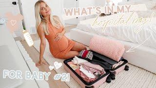 whats in my hospital bag for baby #2 what you actually need...  Aspyn Ovard
