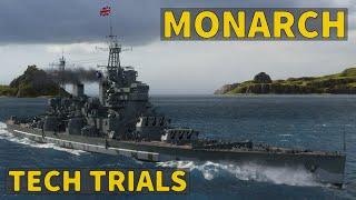 Monarch - Buffed British Battleship  World of Warships