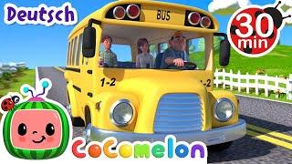 Die Räder vom Bus  CoComelon Deutsch  Cartoons und Kinderlieder