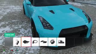 Forza Horizon 4 nissan GTR Liberty Walk