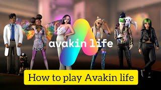 How to play Avakin life game  Tutorial for Beginners  by Aliya Azhar