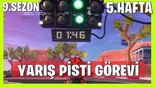 ÇÖL YARIŞ PİSTİNDE BİR TUR TAMAMLA - Fortnite 9. Sezon 5. Hafta Görevleri