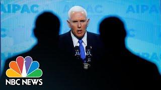 Vice President Mike Pence Democratic Party Co-Opted By Anti-Semitic Rhetoric  NBC News