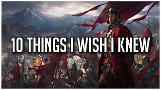 10 Things I Wish I Knew Before Playing Total War THREE KINGDOMS 2020