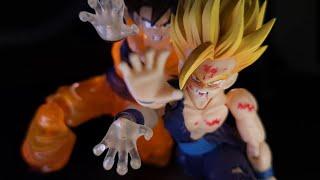 Ep39 - Demoniacal Fit Father & Son - SSJ2 Gohan and Transluscent Goku Review - 3rd Party SHF DBZ