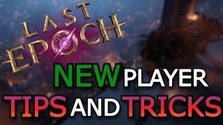 Last Epoch 1.0 Tips And Tricks