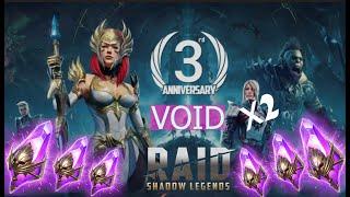 Raid SL ДЯДЯ О  Х2 VOID +300 SHARDS  ОТКРЫТИЕ ОСКОЛКОВ