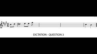 ADDITIONAL DICTATION QUESTIONS   Q3