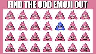 How Good Are Your Eyes #24 l Find The Odd Emoji Out l Emoji Puzzle Quiz