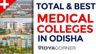 Total & Top Medical Colleges MBBS in Odisha  NEET FEE RANKING Upcoming Medical Colleges