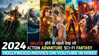 Top 8 Hollywood Sci-Fi Movies On YouTube in Hindi Dubbed  2024 New Hollywood Movies in Hindi Dubbed