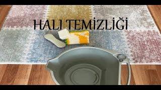 BEYAZ SABUNLA HALIMI NASIL SİLİYORUM ?HALI TEMİZLİĞİDOĞAL TEMİZLİK