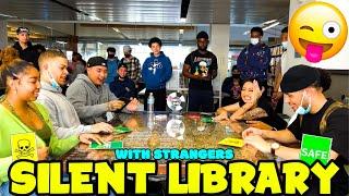 SILENT LIBRARY WITH STRANGERS