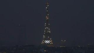 Eiffel Tower sparkles during Olympic opening ceremony  AFP