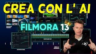 FILMORA 13 CREA CON L AI