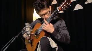 Xianji Liu Plays Serenata Spanola Joaquin Malats Double Top Guitar by Reza Safavian