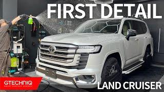 【ランクル】徹底洗車とポリッシュで下地を整えるフルディテイリング｜LAND CRUISER｜GTECHNIQ｜COATING｜DETAILING｜CARWASH